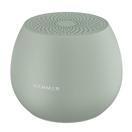 HAMMER Drop 5W Bluetooth Wireless Speaker with Twin Pairing, 1200 mAh Battery, 100H Standby Time, TWS Function, TF Card, USB Slot